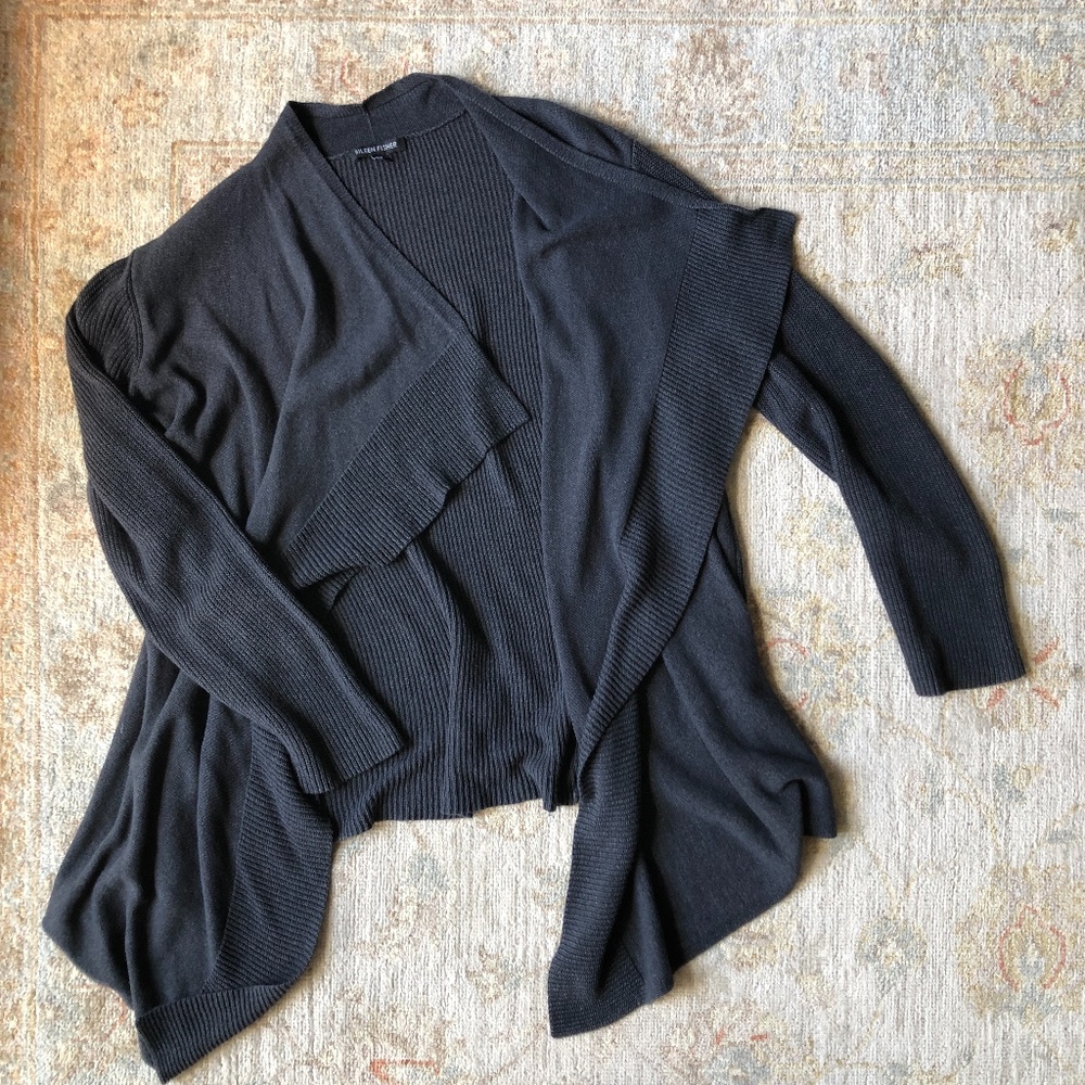 SOLD: Eileen Fisher Waterfall Cardigan